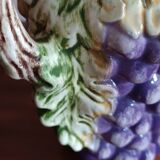 Antique grape-shaped slip pitcher