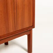 Low Scandinavian teak sideboard, 1960s