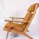 Armchair Model GE290a With High Back Made In Oak By Hans J. Wegner