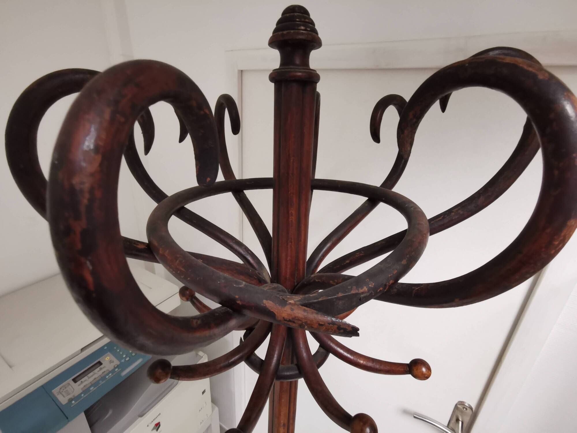 Parrot art nouveau coat racks bar bistro style