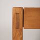 Table en orme Maison Regain, 1980s