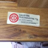 Desk in oregon pine by andreas hansen for hadsten träindustri