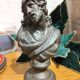Buste christ en bronze