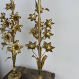 Decorative elements - brass and bronze with décor - fleurs-de-lys - France