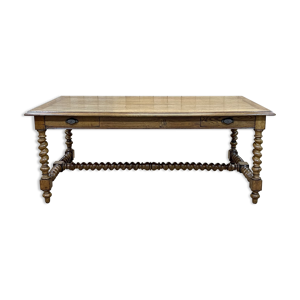 bureau plat du xixème