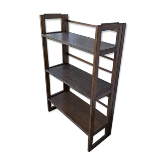 Bookseller's shelf, folding bookcase