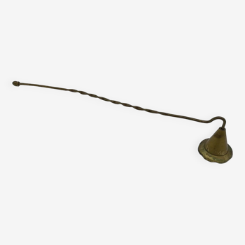 Brass candle snuffer early 20th century.