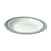 Deep saline dish "primerose" Terre de fer