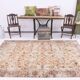 Tapis 5x8 pour chambre de ferme, tapis Vintage bleu orange, 162x262Cm SK 5165