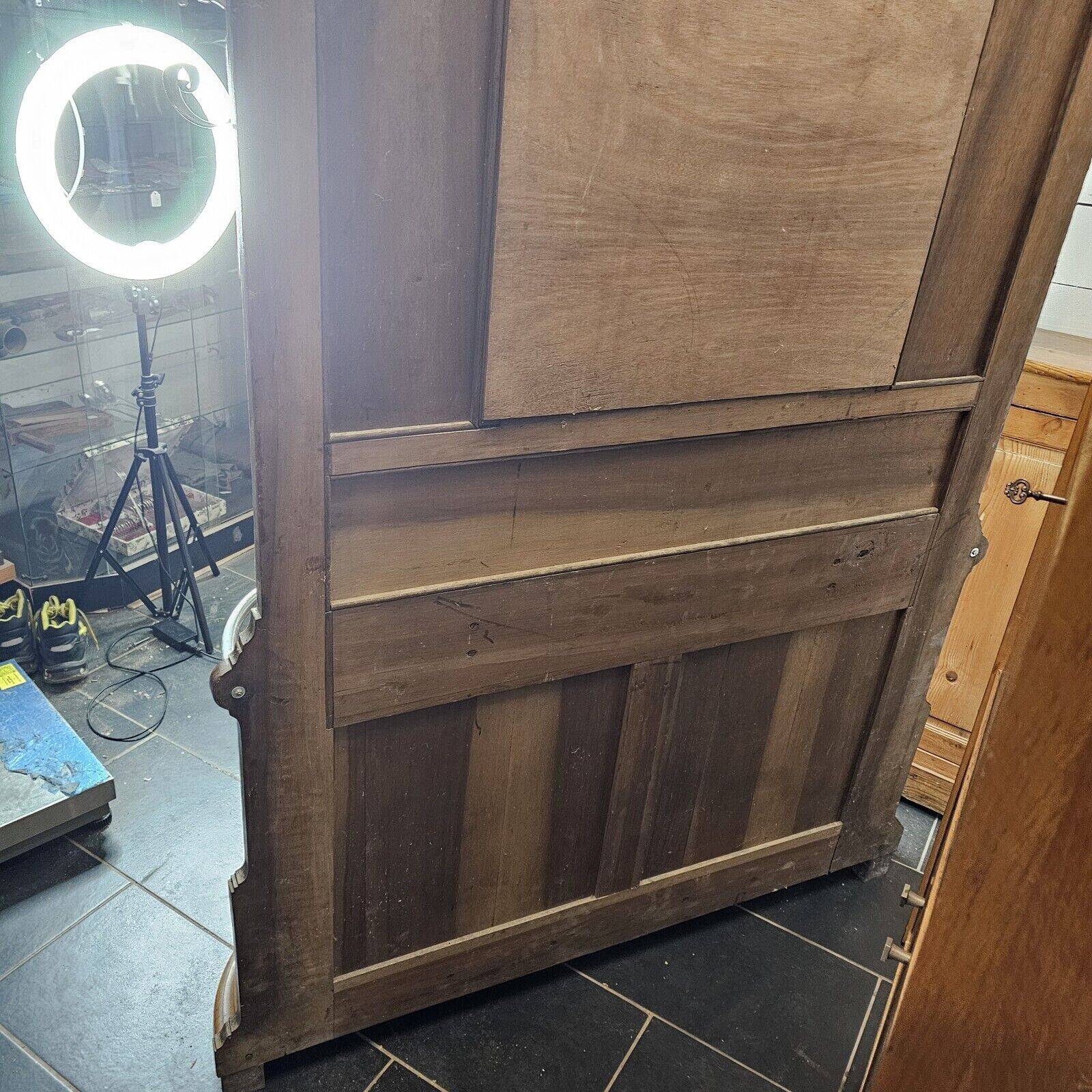 vestiaire avec console en noyer