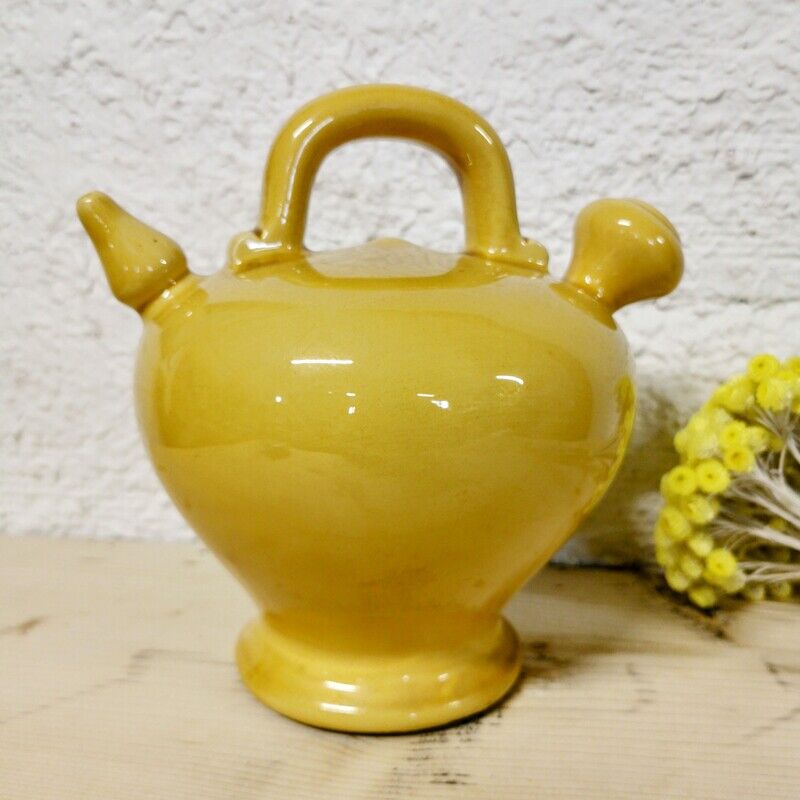 Glazed ceramic gargoulette