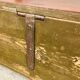 Antique painted wooden valve bench