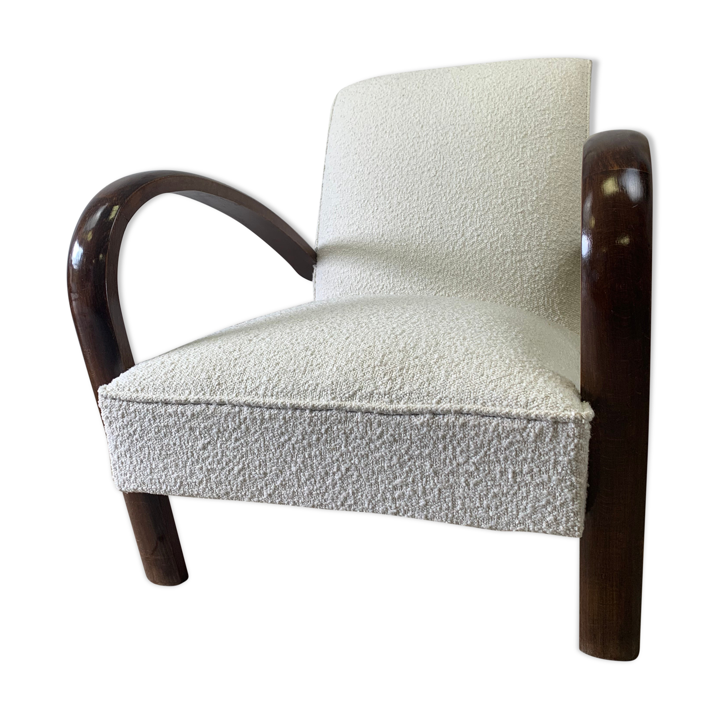 Fauteuil des années 50 restauré