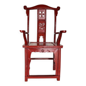 Chinese armchair Guanmaoyi of Mandarin