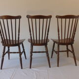 Three Bauman Tacoma chairs