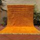 Traditional handmade pure wool Berber rug size 1.4/2.6 m