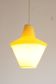 Early plastics cellulose pendant lamp by Atelier de recherche plastique and Rotaflex 1950s.
