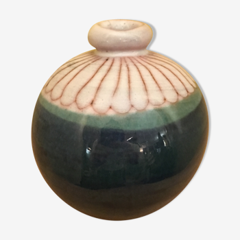 Vase boule des frères Cloutier circa 1960