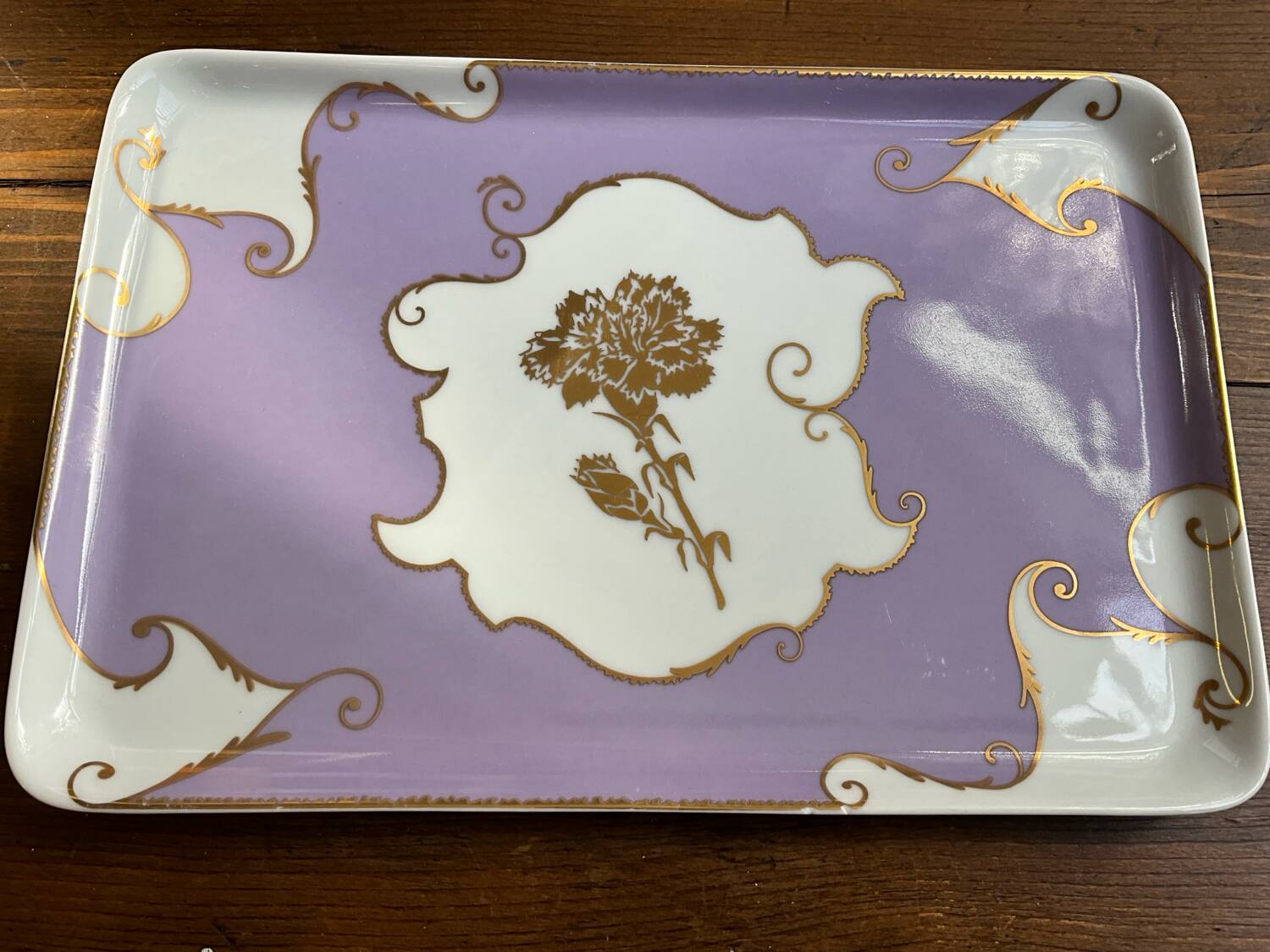 Christian Lacroix porcelain tray, Follement model