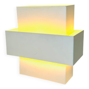 Geometric Wall Lamp By J.J.M. Hoogervorst For Anvia Nederland, The Netherlands, 1960S