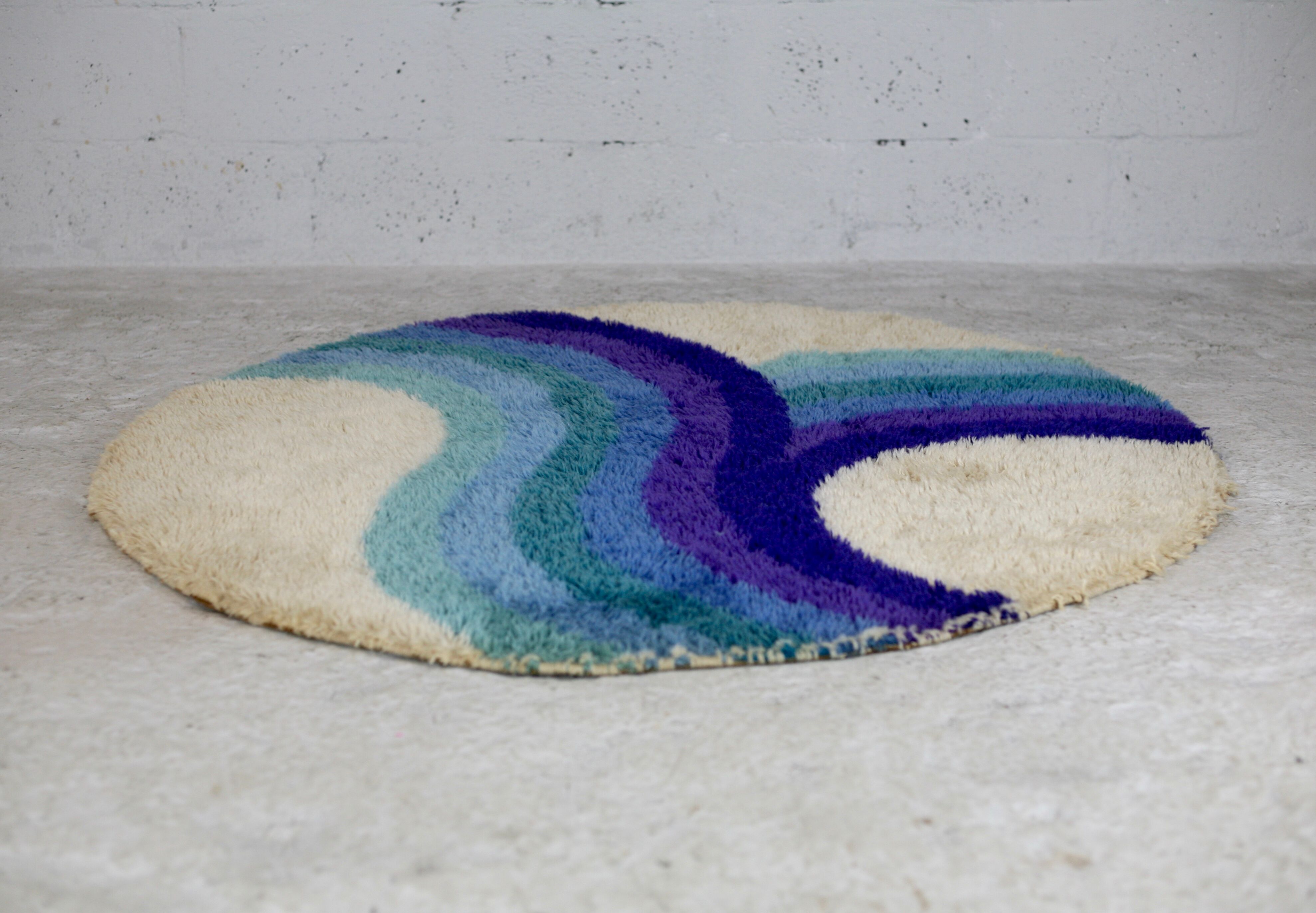 Carpet "Rainbow", Edition Desso, wool, circa 1970