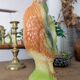 Large vintage rooster jug Saint-Clément country house spirit