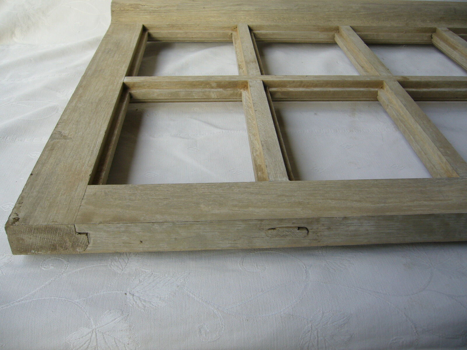 Old rectangular wooden window