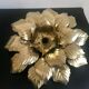 Ceiling lamp flower / golden leaves