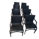set of 8 Dordini designer armchairs