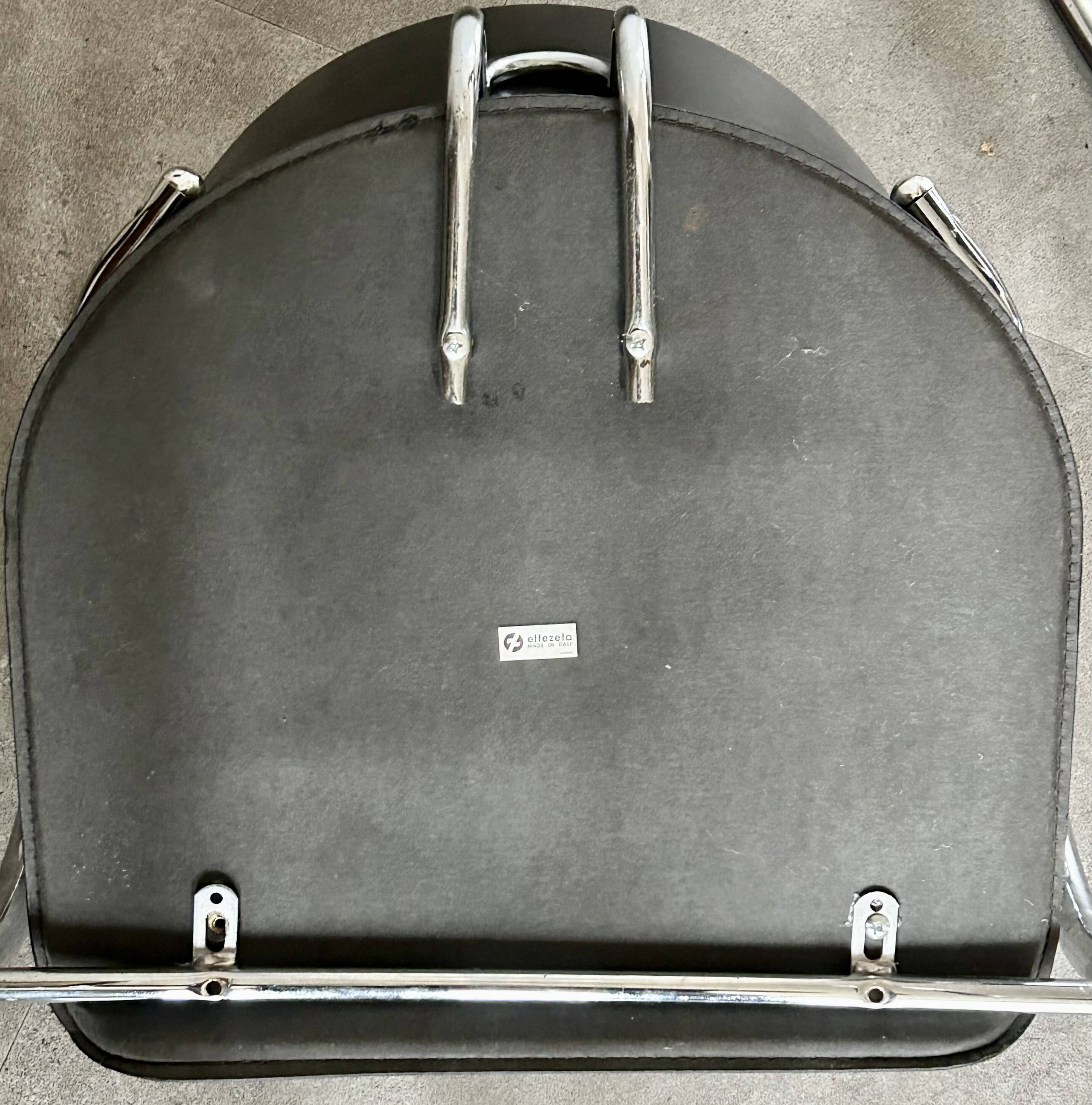 four Bauhaus Chairs produced by Effezeta, Italy 1970