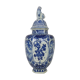 Boch Delfts blue and white sphinx vase, Holland, 50s