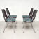 4 Baumann Tropical chairs, 1960