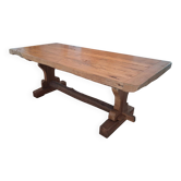 Solid oak table 205 cm – handcrafted, unique piece