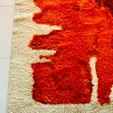 2x3 wool rug by Hojer Eksport Wilton, Joker model, Denmark 70s