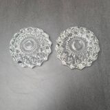 Lot de 2 cendriers / vides poches