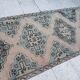 Vintage Turkish hallway rug 95x354 cm