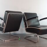 Pair of Bauhaus armchairs by Slezàk, K29 model, Gispen-Thonet 1932 design