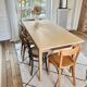 Table vintage année 50 en chêne