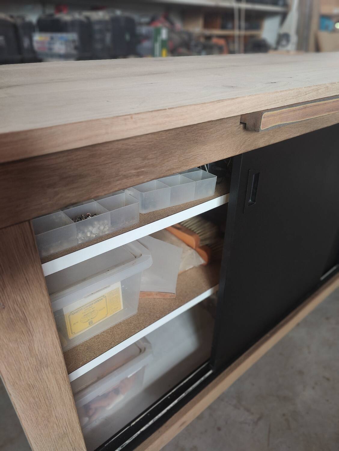 Old jewelry cabinet