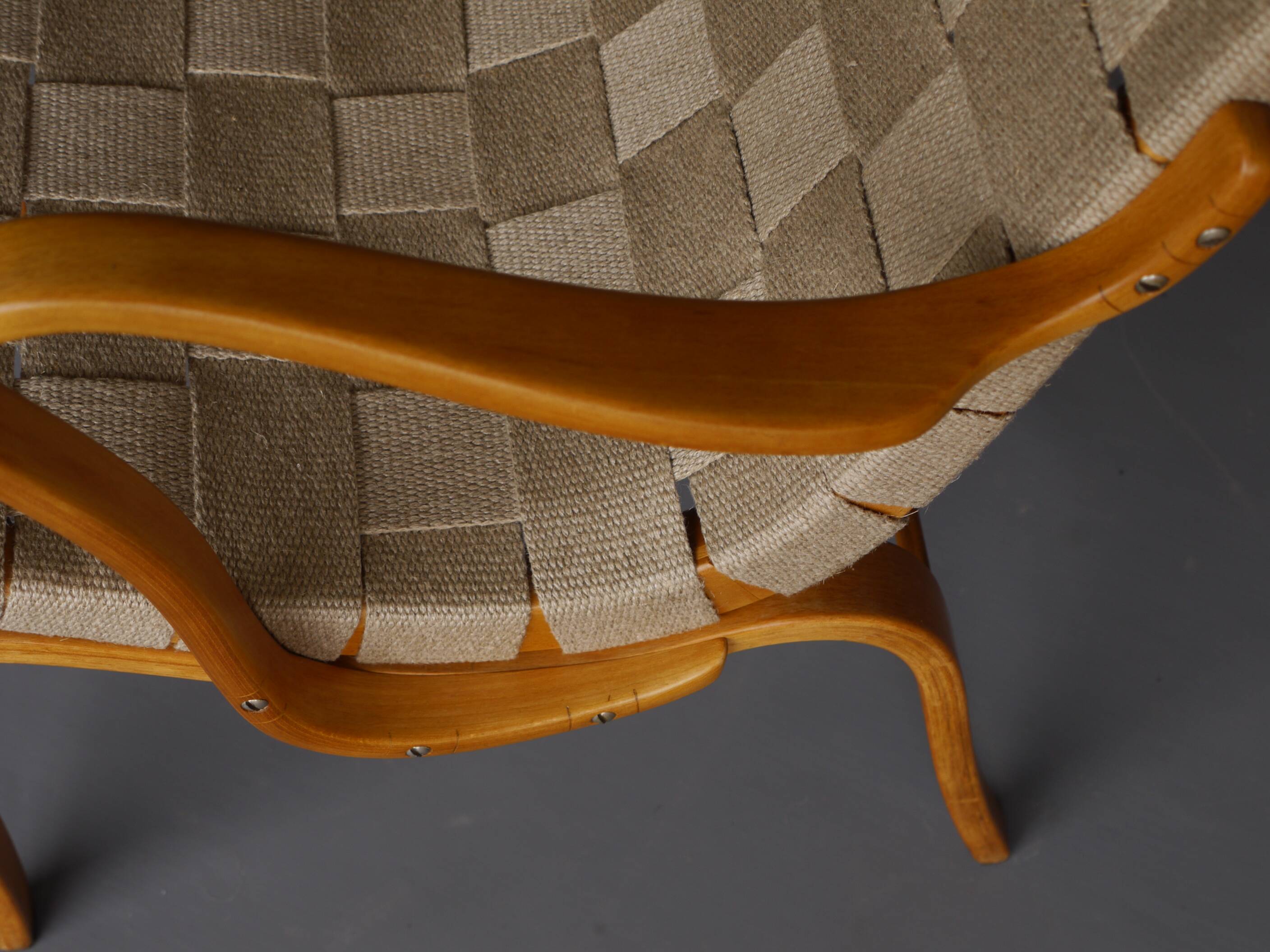 Eva Chair by Bruno Mathsson for Karl Mathsson. 1969