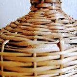 Demijohn wicker bottle