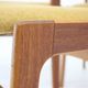 1960s set of four teak dining chairs,denmark