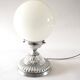 Large ball lamp and silver