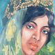 Orientalist painting on cardboard