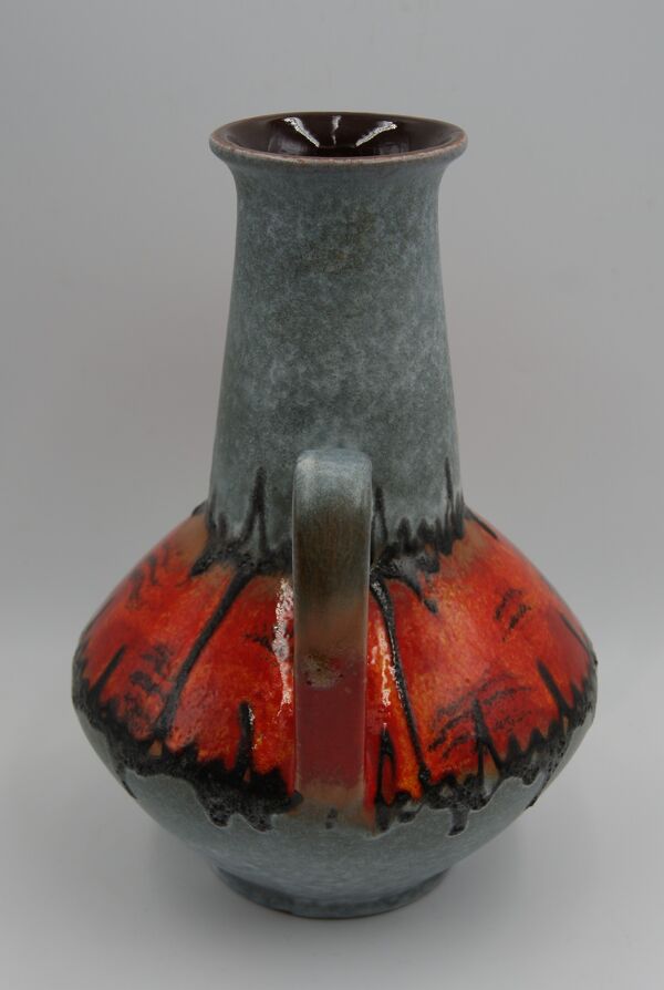 Vase céramique Fat Lava 1 anse Carstens Germany