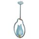 Light Blue Murano Glass Chandelier by Barovier e Toso, 1950s