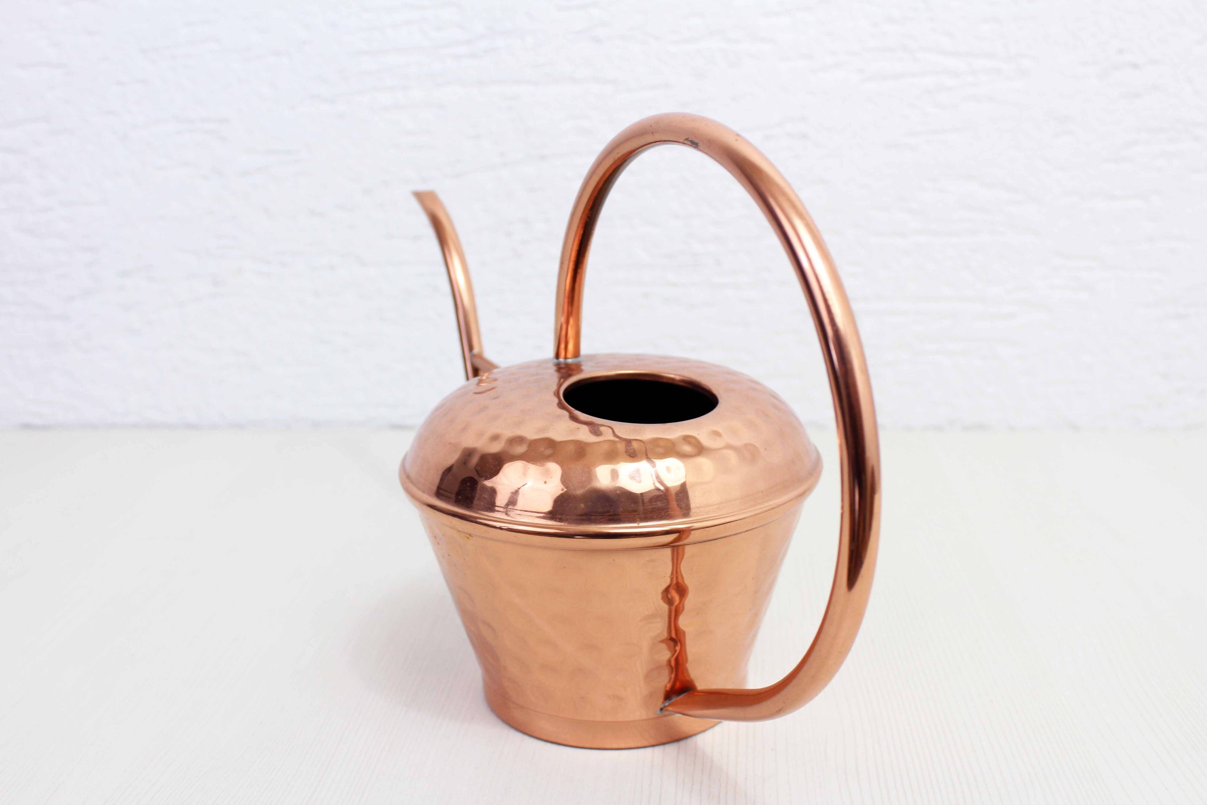 Vintage copper watering can