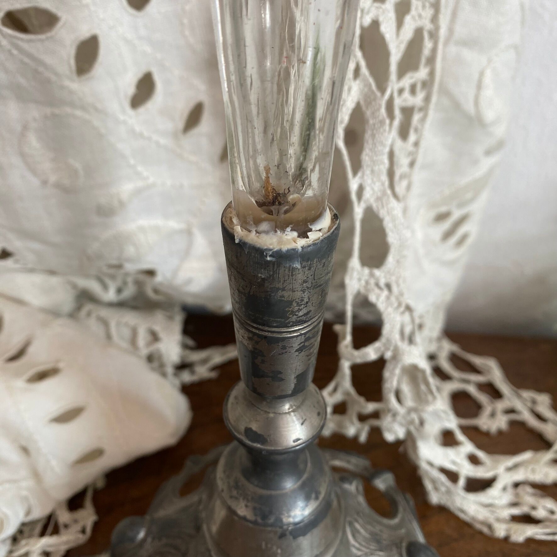 Cornet vase, antique tulip vase.