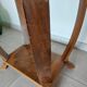 Rectangular Art Deco pedestal table
