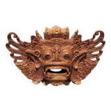 Balinese mask carved from solid wood – Barong spirit
